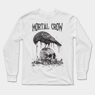 Mortal Crow Long Sleeve T-Shirt